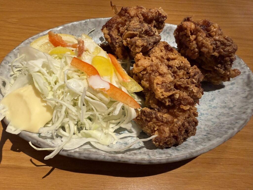 からあげ3個 とても大きい